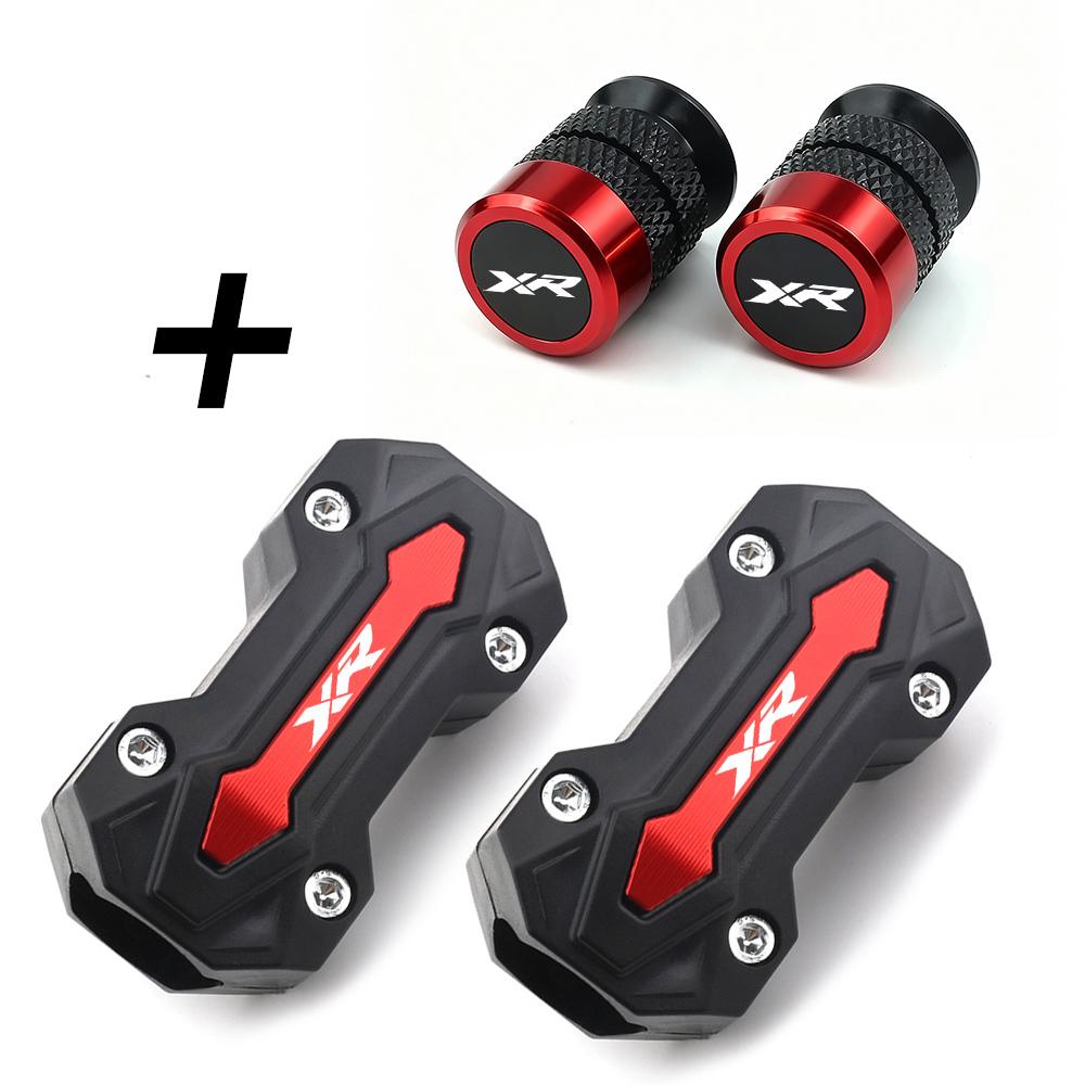 Motorcycle Crash Bars Engine Frame Bumper Guards Protector Anti-drop & Valve Caps Accessories For Bmw S1000XR S1000 XR S 1000XR