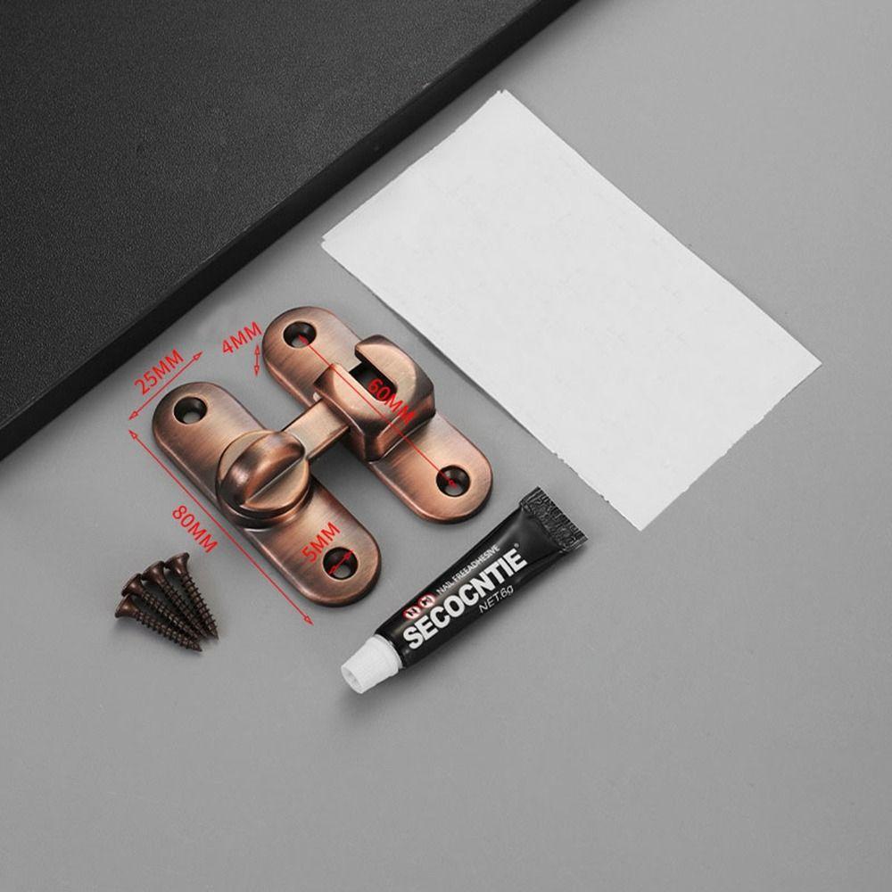 Zinc Alloy Sliding Door Latch 90°/180° Door Bolt New Door Buckle Door