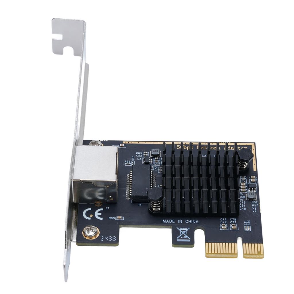 Сетевая карта PCI Express 5 Гбит/с на чипе RTL8126, порт RJ45, сетевой адаптер PCIe Ethernet для Win 7 8 10 11