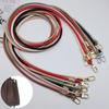Simple Solid Color Leather Shoulder Crossbody Bag Replacement Strap Anti Lost Phone Chain For Diy Bag Chain Straps