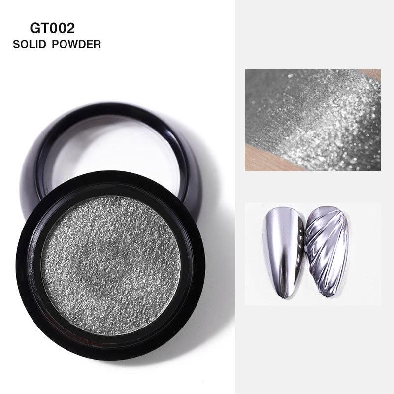 Nail Art, Nail Art Solid Mirror Powder Cosmetic Grade Solid Mirror Flour Titanium Powder Direct Sales