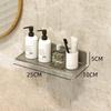 Bathroom Vanity Table Organizer Wall Shelf Home Storage Rack Skin Care Cosmetic Cotton Display Storage Holder Punch-Free