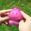 1-10 шт. Меняющий цвет Кролик Любви Сжимаемый Музыкальный Медленно Возвращающийся Симуляция Снятие Стресса Подарок Для Взрослых И Детей Вечеринка