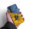 Чехол для телефона с картинами Ван Гога маслом для Samsung S26 S25 Plus S20 S20 Plus S22 Ultra S23 FE S21 Plus S21 Ultra Мягкий чехол