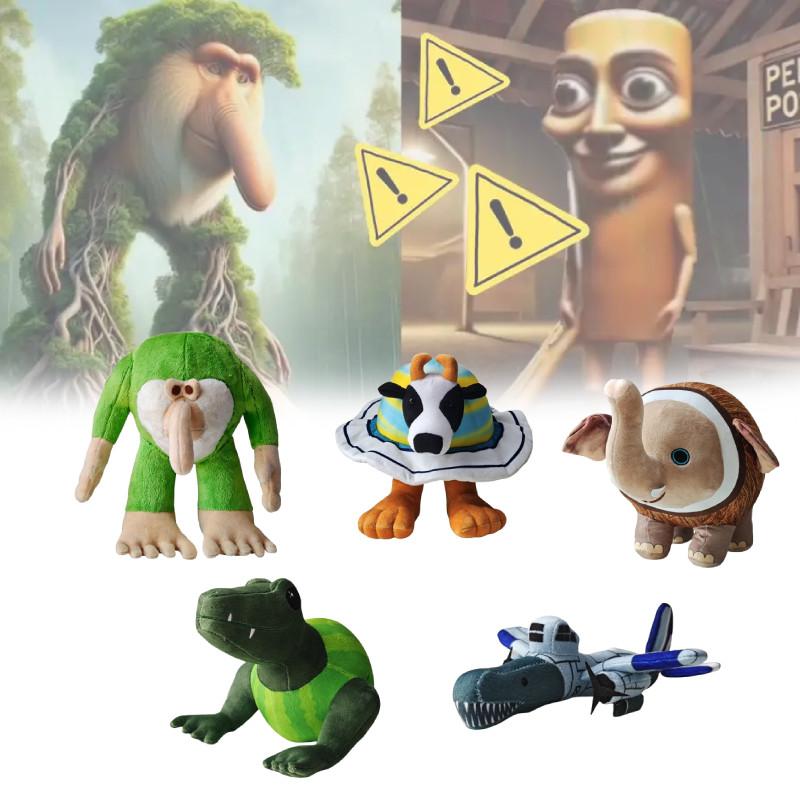 Cartoon Tungtungtungsahur Style Shark Plush Toy Children Festival Supplies Gift