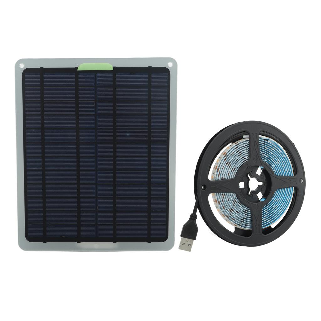 20 Вт полноспектральная солнечная лампа LED 5 В IP65 водонепроницаемая солнечная лента для выращивания растений для сада