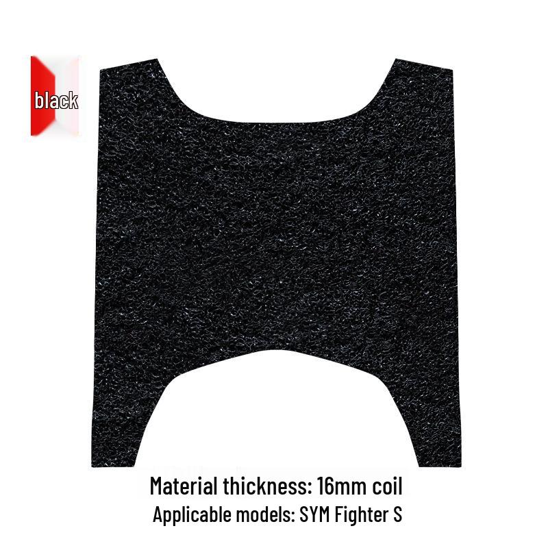 Compatible Silk Ring Foot Pad for SYM Hanjang S 125CC XS-125T-21 EFI Motorcycle