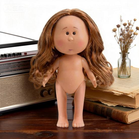 24СМ Кукла Картошка С Подвижными Суставами BJD Виниловая Кукла Мягкая Резиновая Кукла-Малыш Для DIY Стилизации И Творческой Игры Игрушка-Компаньон Для Детей Подарки