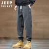 JEEP SPIRIT Men's Loose Fit Jogger Sweatpants