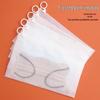 Frosted PE Zipper Bag: Transparent Underwear Packaging with Pull Tab