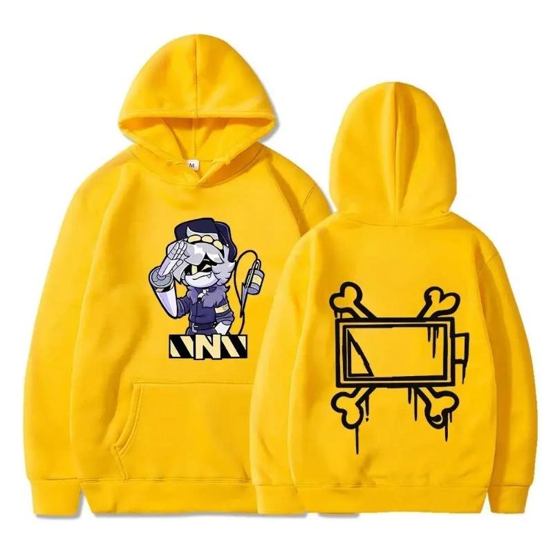 Толстовка с капюшоном MURDER DRONES, серийный номер, модная одежда, женская толстовка с капюшоном, пуловер для косплея в стиле Харадзюку, толстовки и свитшоты для женщин