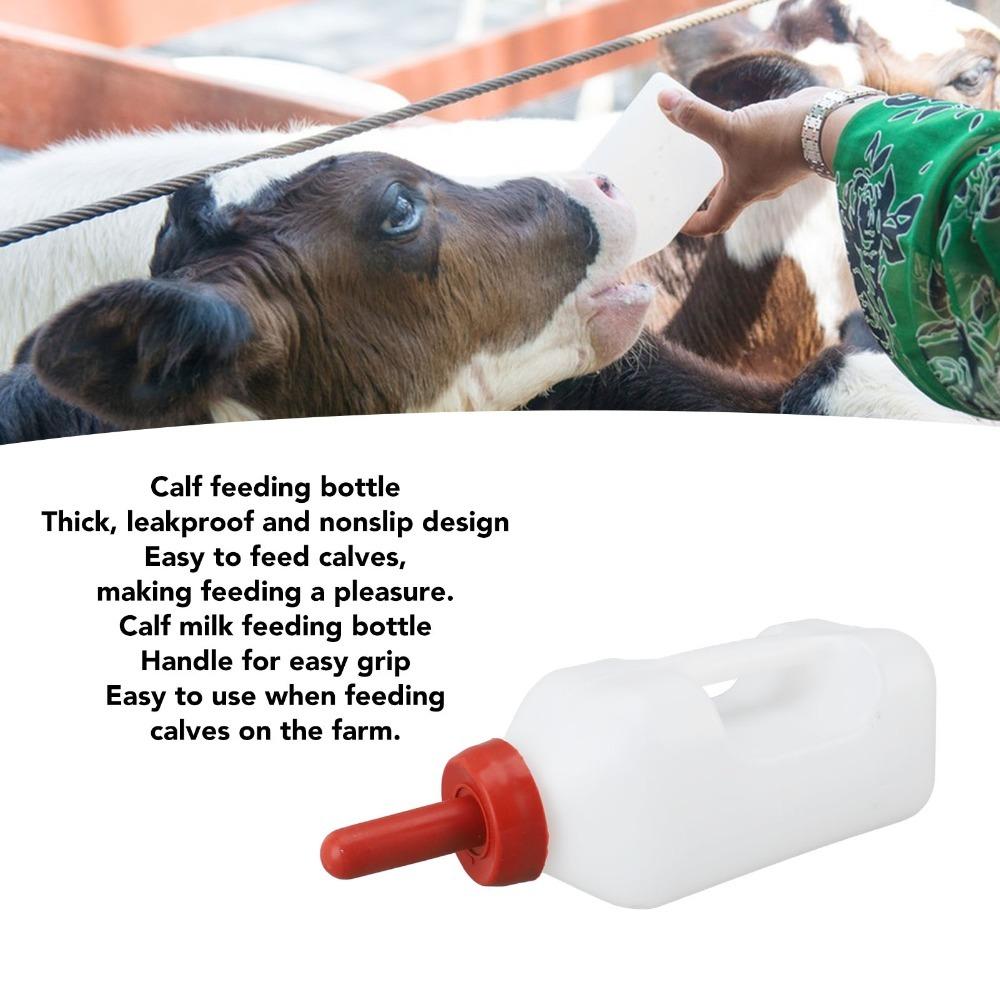 Silicone Nipple Calf Nursing Bottle Thick Design Calf Milk Bottle Pasture Feeding