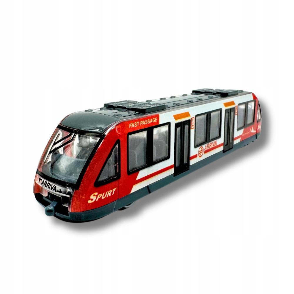 Tramwaj Napęd Wagon Tramwajowy 20 Cm Modern Nowoczesny Możliwość Łączenia