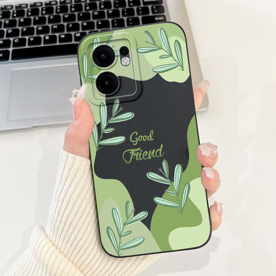 For Oppo Reno 13F 5G Case CPH2699 Unique Painted Cover Soft Silicone Phone Cases For Oppo Reno13 F 13F Reno13F Full Bumper Capa