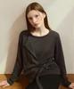 ADAUL Bouckle Lap Modern Knit - Charcoal