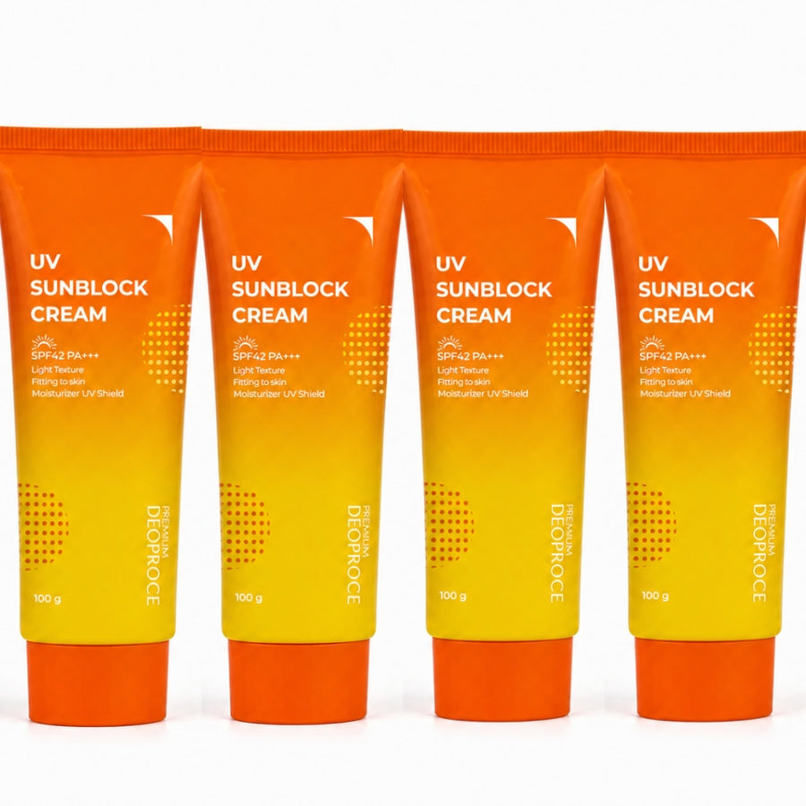 Премиум Deoproce УФ солнцезащитный крем SPF42 PA++ 100г*1шт/2шт/3шт/4шт