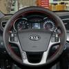 Для Kia Sorento 2009-2014 K7 Cadenza 2011-2015 Имитация Высококачественная Ручная Прошивка Кожаная Накладка на Руль Автомобиля