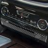 Carbon Fiber Car Accessories Center Console CD Player Panel Decorative Interior Trim Cover Sticker For Maserati Ghibli 2014-2015