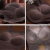 Graphene DE Velvet Утепленный жилет Эластичная ткань V-образный вырез Дизайн 3D Бесшовные чашки Теплый внутренний слой Нижняя часть Верхняя одежда Осень-Зима