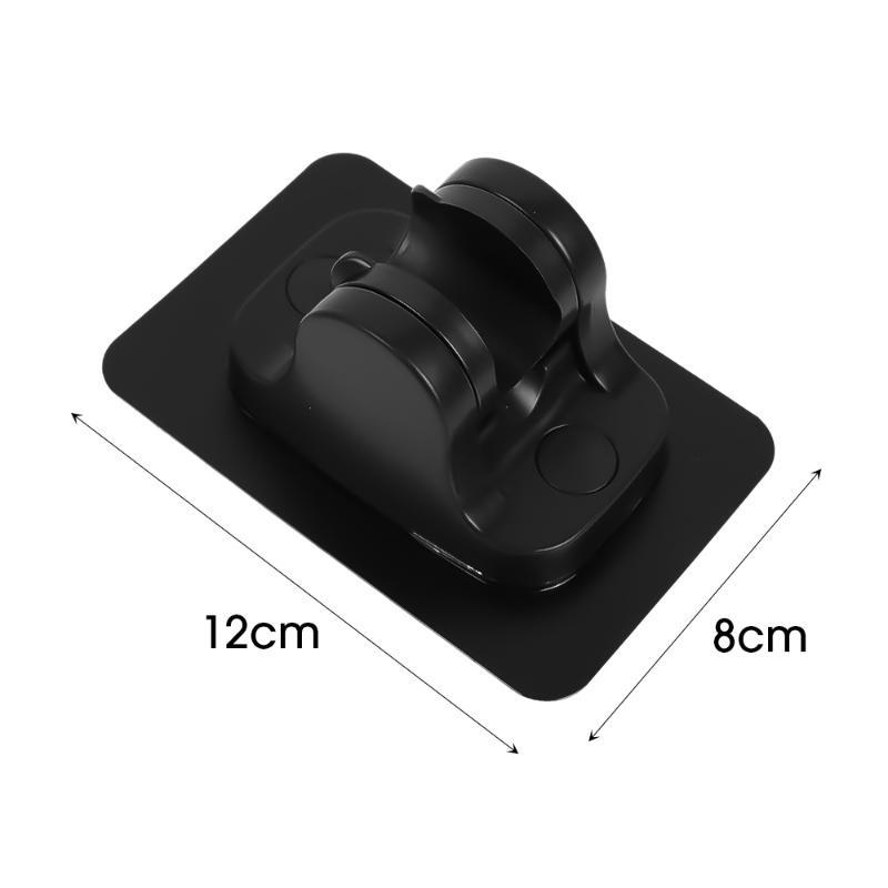 Держатель для душа Самоклеящийся настенный зажим Многофункциональный кронштейн для хранения в ванной комнате