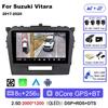 Автомагнитола Android 14 Carplay Auto Qualcomm Мультимедийный плеер для Suzuki Vitara 2017 2018 2019 2020 Авторадио Стерео Головное устройство
