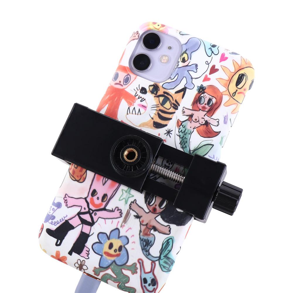 Clamp Mobile Phone Clip Smartphone Tripod Mount Adapter Clip Holder Phone Clip Phone Mount Bracket