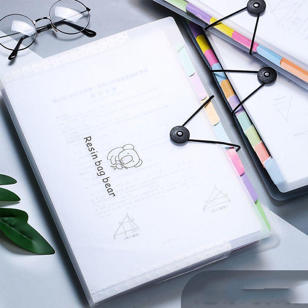 Stationery Storage Pocket File Storage Bag Ticket Holder A4 File Folder Organ Bag Document Bag