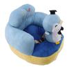 Baby Learn Sitting Support Seats Anti Fall Anti Side Turning Rechargeable Plush Baby Learning To