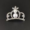 Женская брошь в виде короны из сплава со стразами, булавки для одежды, ювелирные аксессуары для женщин и девочек