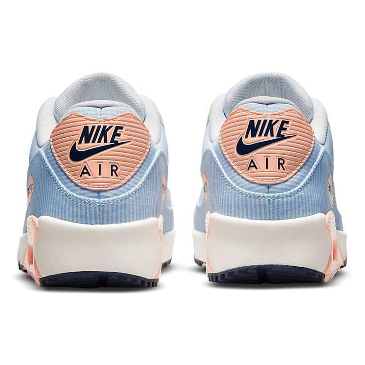 Nike Air Max 90 Golf NRG Seersucker Unisex Sneakers Blue Hydrogen-Blue Sail CZ2435-424