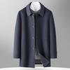 FAPAI Men's 100% Merino Wool Overcoat