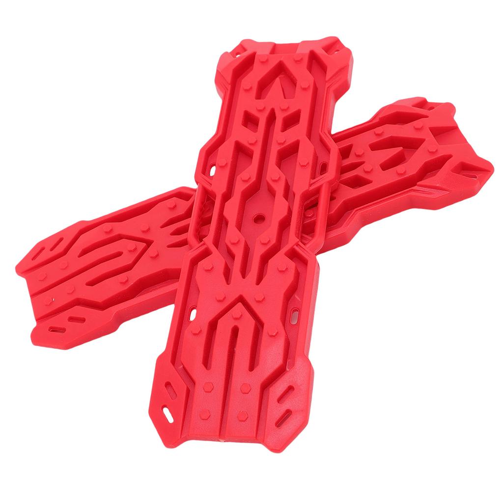 1 Pair RC Crawler Decorative Board Escape Recovery Plastic Sand Simulation Ladder for Remote Control Car with Cable Ties