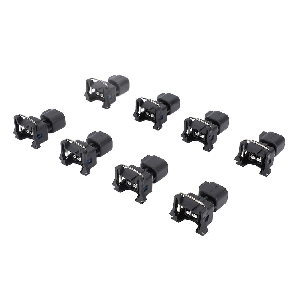 8Pcs Fuel Injector Connector Adapter 12077939 Stable Performance Fuel Injector Adapter for EV1 To EV6 Wiring Harness