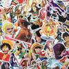 Luffy Anime Cartoon Stickers - 120 Pieces for Notebooks, Suitcases, Phones