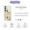For Samsung Galaxy S25+ Case Christmas Snowman Pattern Printing Straight Edge TPU Phone Back Cover
