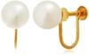 Omotesando Lecrin SV Akoya Pearl Earrings Gold 90042 [Omotesando Lecrin] 7.5mm