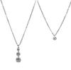 Магнитный набор ожерелий Yumi Pearl Cubic Zirconia Yumi sienne для жесткости, улучшение кровообращения, медицинский, Сделано в Японии [Произведено Katsura] Женщины,
