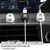 rjhwp8 For Skoda Magnetic Cable Clip Cable Holder Adhesive Wire Keeper Cord Cable Organizer Kodiaq Fabia Kamiq Karoq Octavia 2 3 Rapid