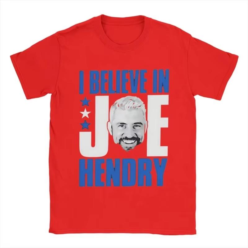 Joe Hendry Fun Wrestling JHT Printed Tshirt for Unisex and Women pure Cotton Casual Sports Unisexs Tshirt Summer Short Sleeve Tee
