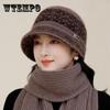 Winter Coldproof Beanie with Brim Ribbed Knit Hats Elastic Breathable Beanies Warm Berets for Women
