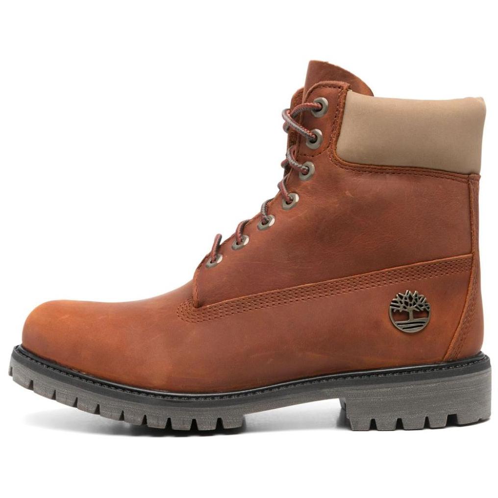 Timberland Premium Series Comfortable Short Boots Men Boots Brown A2P6WEJD