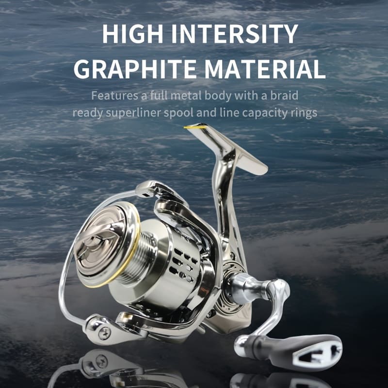 Высококачественная шпуля с наклонным бортиком Легкая рыболовная катушка 5.5:1 Передаточное число Рыболовная катушка Высокоскоростная катушка для ловли на живца Необходимая для морской рыбалки