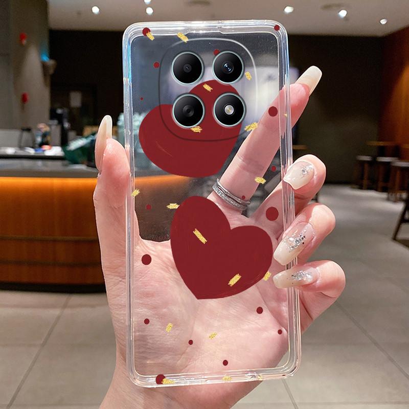 Для Xiaomi Poco M8 Pro Чехол Прозрачный Роскошный Модный Бабочки Цветы Мягкий Силиконовый ТПУ Чехол Для PocoM8 PocoM8Pro 5G Чехол-Оболочка