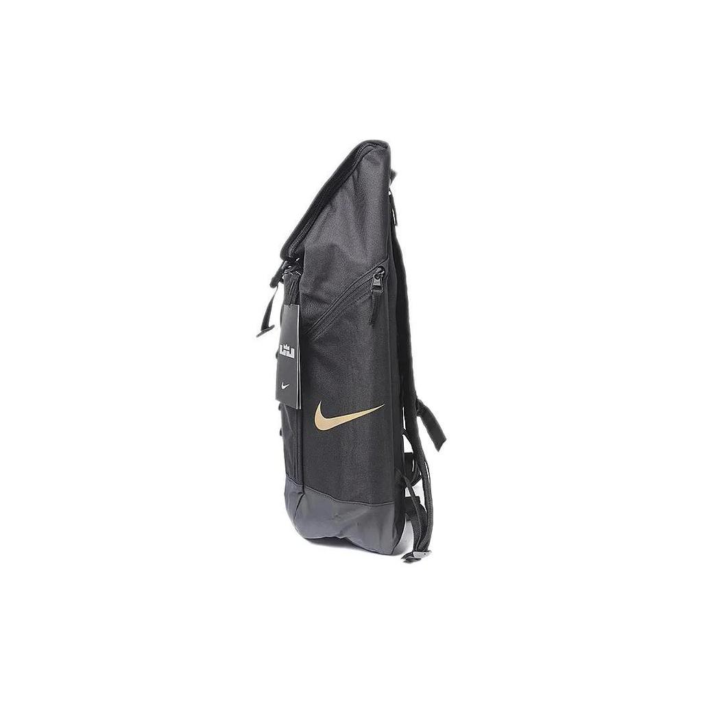 Nike Polyester Backpack Regular Men's Black (Unisex) Backpacks BA5447 011