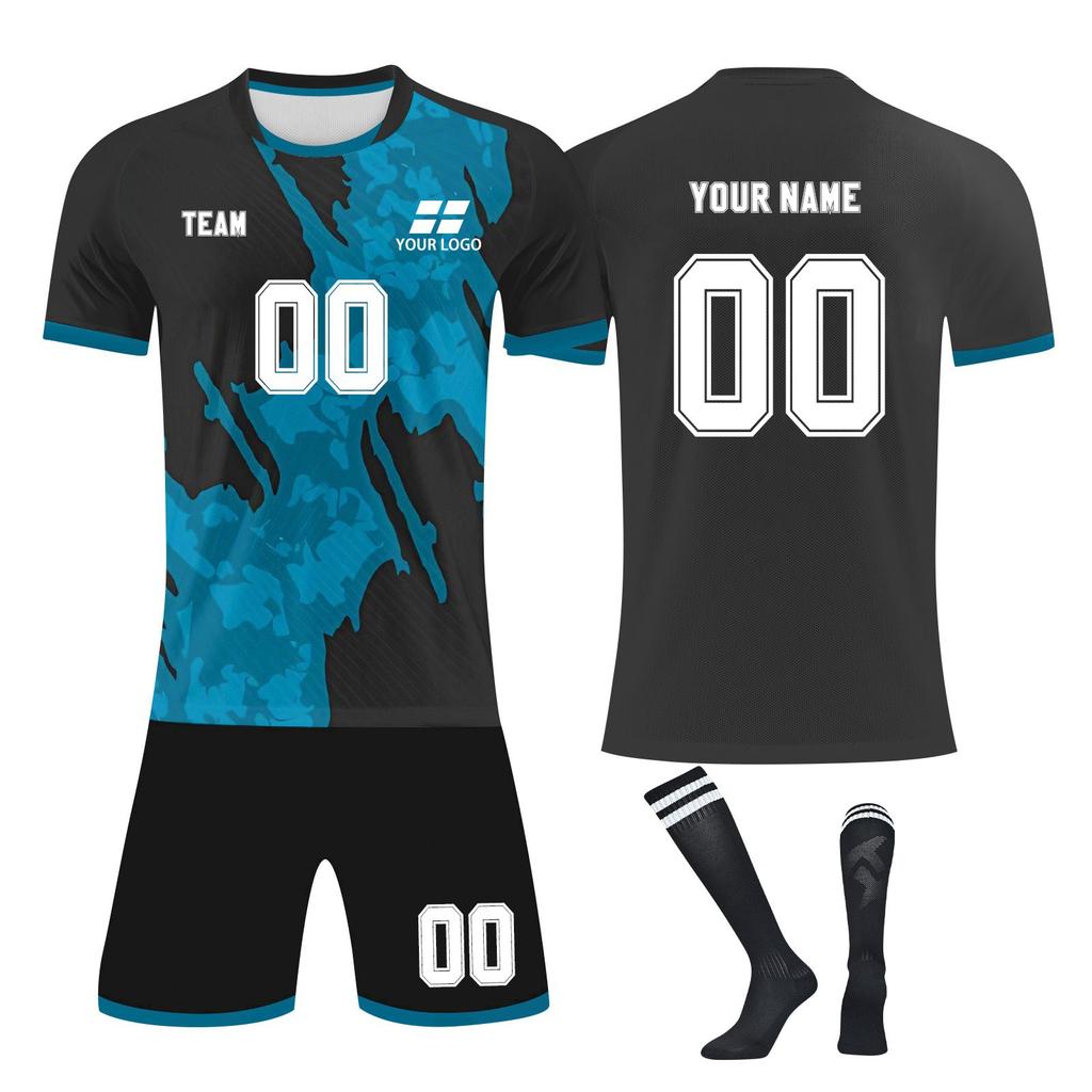 Комплект персонализированных рубашек для мужчин и девочек с именем и номером, футбольные майки на заказ для мальчиков, тренировочный костюм