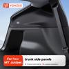 Боковая противоударная накладка на задний багажник YZ для Tesla Model Y Juniper 2025, комплект защиты из ТПЭ с полным покрытием, грязезащитная накладка на интерьер автомобиля