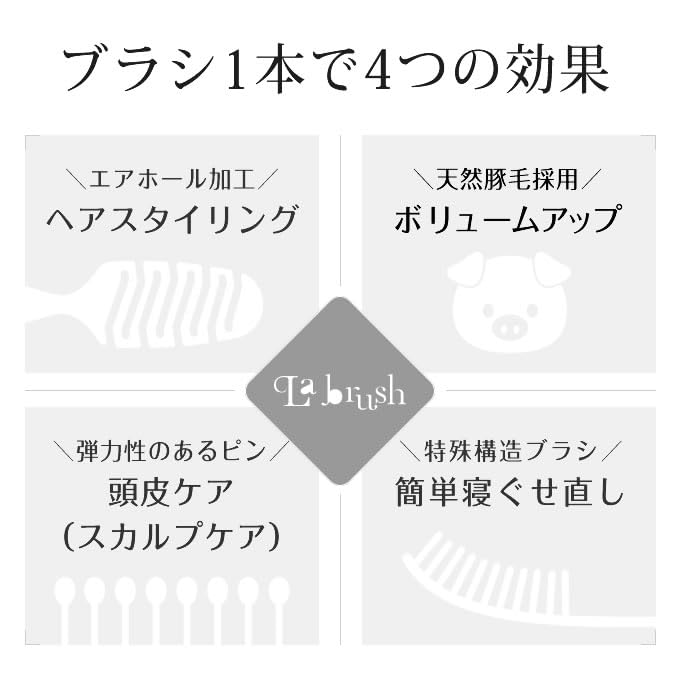 Щетка для ухода за кожей головы и красивых A щетка для волос, разработанная специалистом по диагностике волос только для красивого soin для La Brush натуральная щетина кабана кожа головы кожа головы выдув