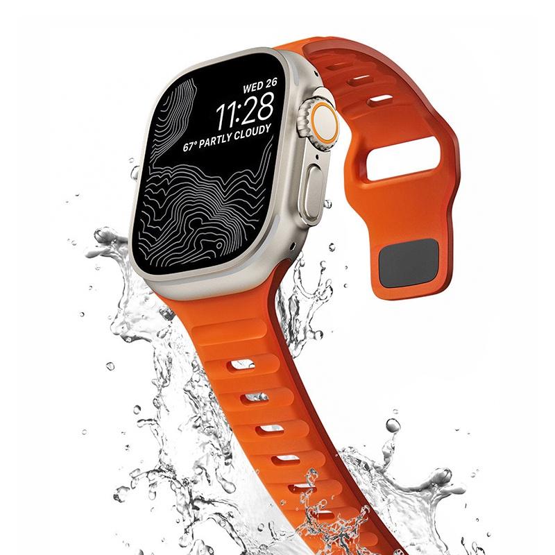 Силиконовый ремешок + чехол для Apple Watch Band 44 мм, 45 мм, 41 мм, 40 мм, крышка из закаленного стекла, смена на Ultra для iWatch Series 8 7 SE 6 5 3