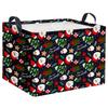 Cartoon Snowman Christmas Storage Basket Large Capacity Christmas Gift Basket  Christmas