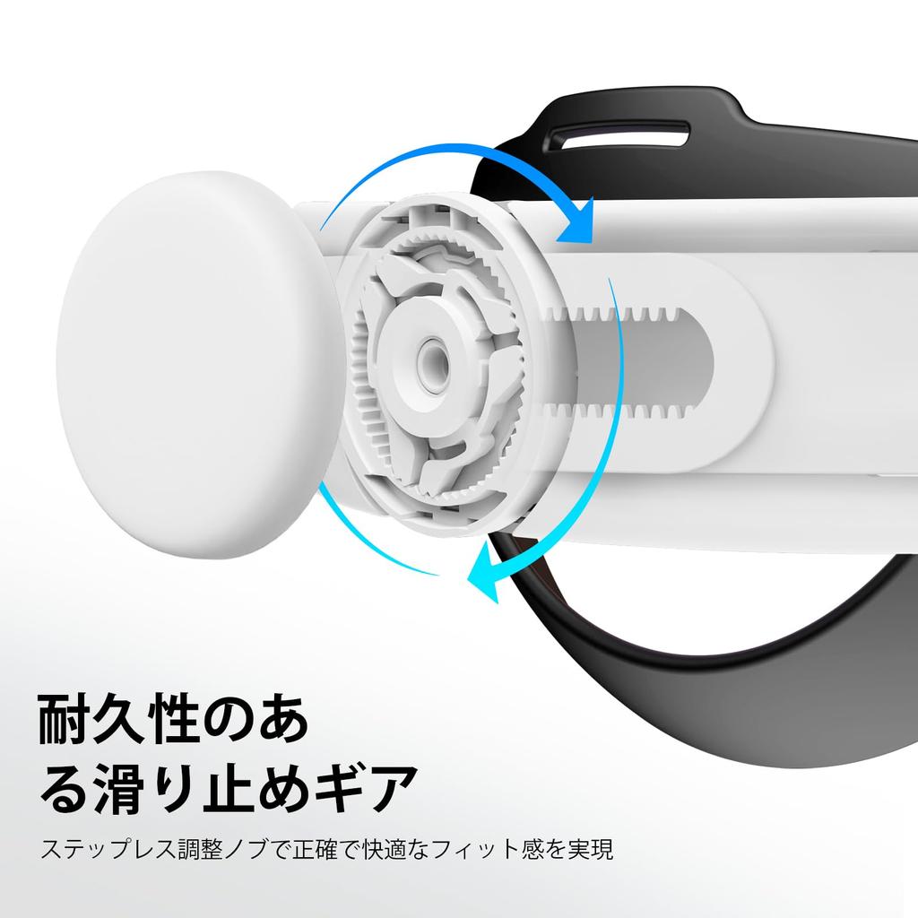 Sonicgrace S3 Duo 20W Fast Charging Head Strap with Quest 3 and Quest Dual Pack X with Charging Adjustable and Comfortable VR MetaQuest Replacement